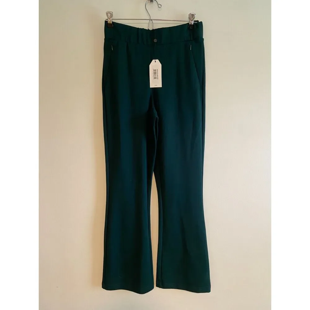 NWT Universal Standard ponte bootcut pull-on-pants Dark Green XXS (S 6-8)
